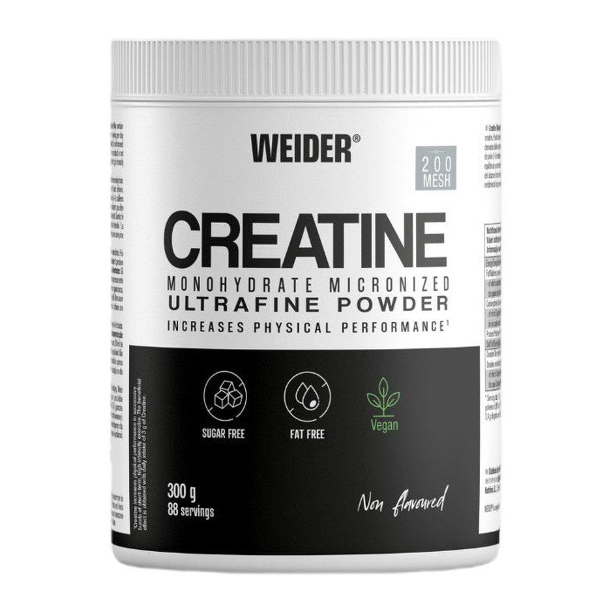 Weider Creatine Monohydrate Micronized, Non Flavored - 300g