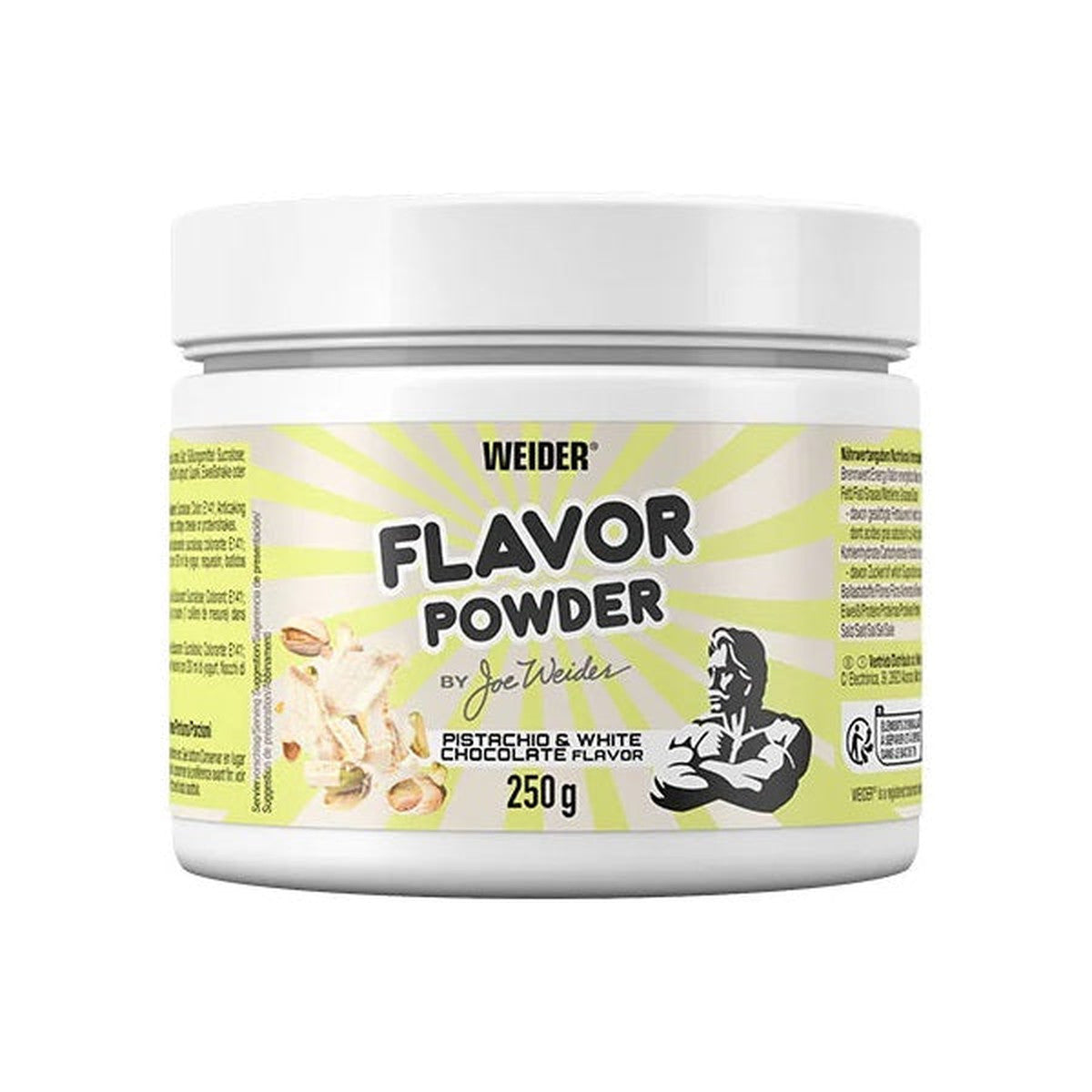 Weider Flavor Powder, Pistachio & White Chocolate - 250g