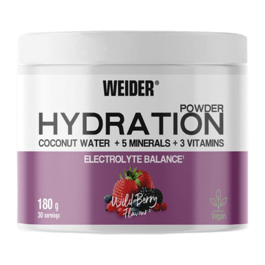 Weider Hydration Powder, Wild Berry - 180g