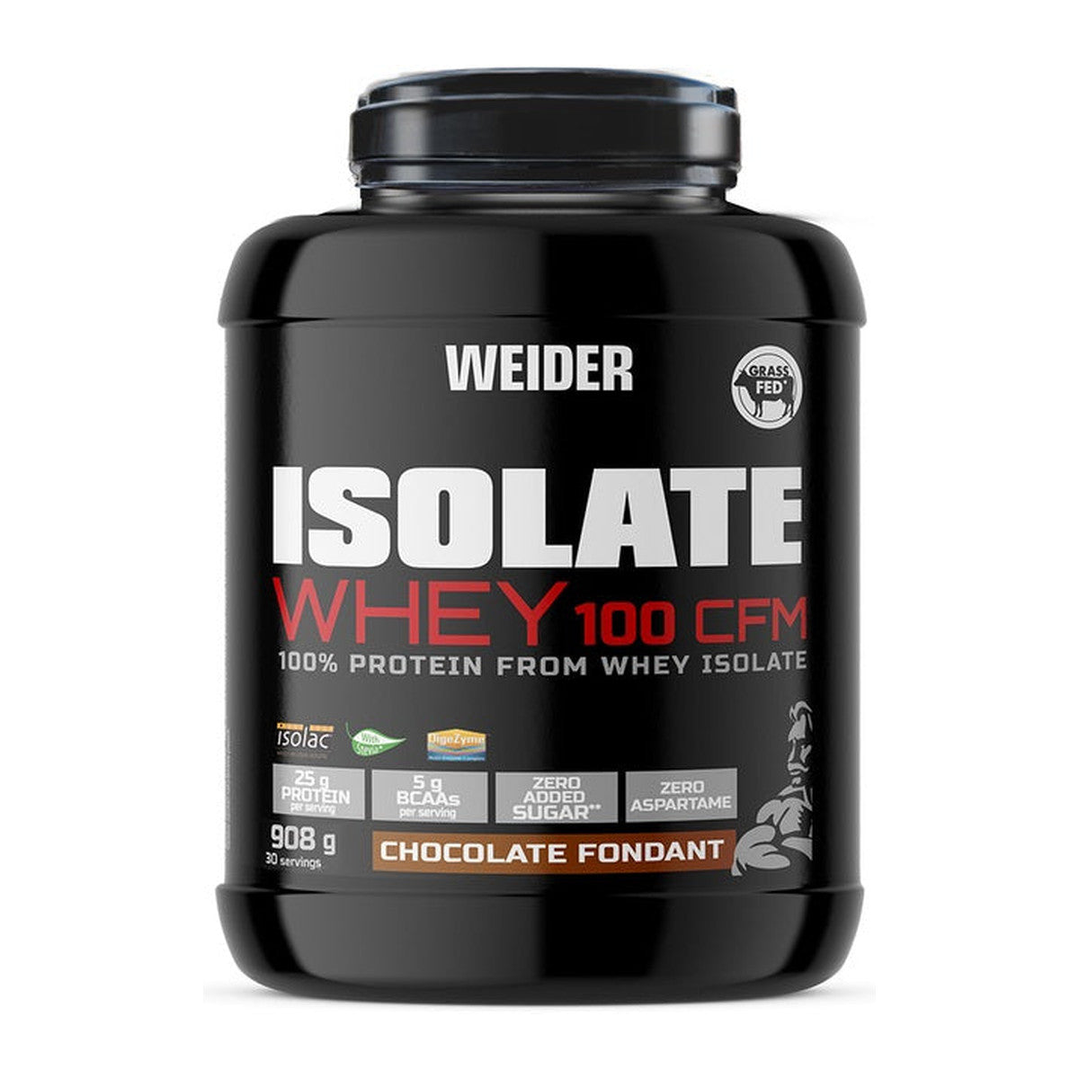 Weider Isolate Whey 100 CFM, Chocolate Fondant - 908g