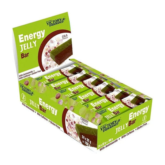 Weider Joe Weider Victory Endurance Energy Jelly Bar, Cola - 24 x