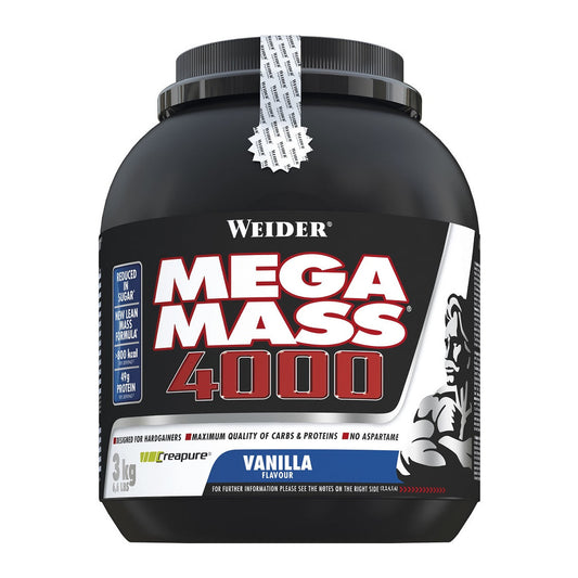 Weider Mega Mass 4000, Chocolate - 3000 grams