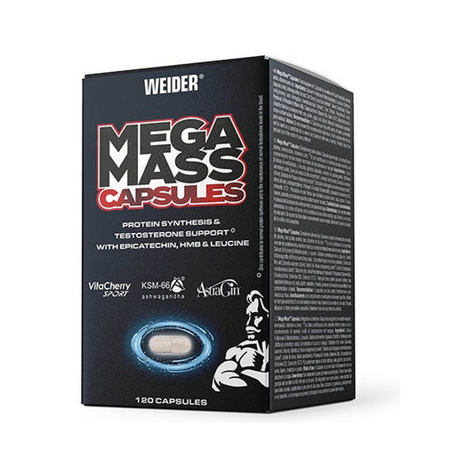 Weider Mega Mass Capsules - 120 caps