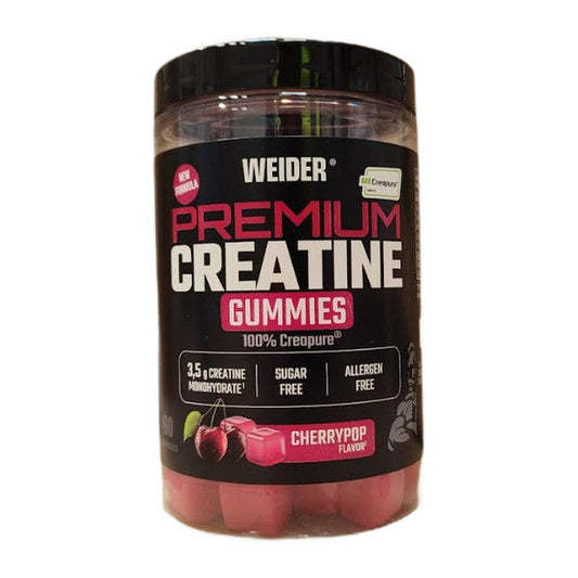 Weider Premium Creatine Gummies, Cherrypop - 60 gummies