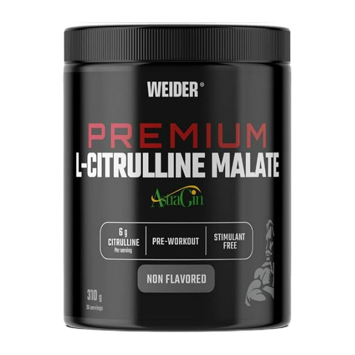 Weider Premium L-Citrulline Malate, Non Flavored - 310g