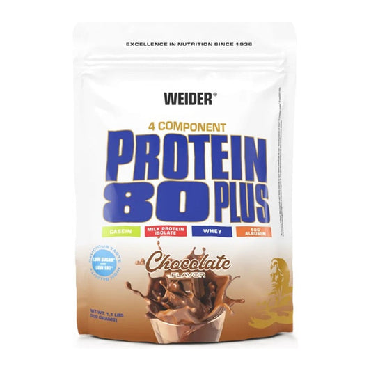 Weider Protein 80 Plus, Chocolate - 500g