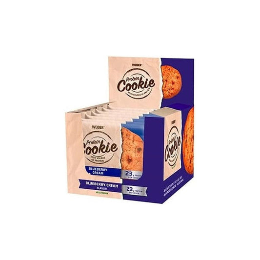 Weider Protein Cookie, Blueberry Cream - 12 x 90g