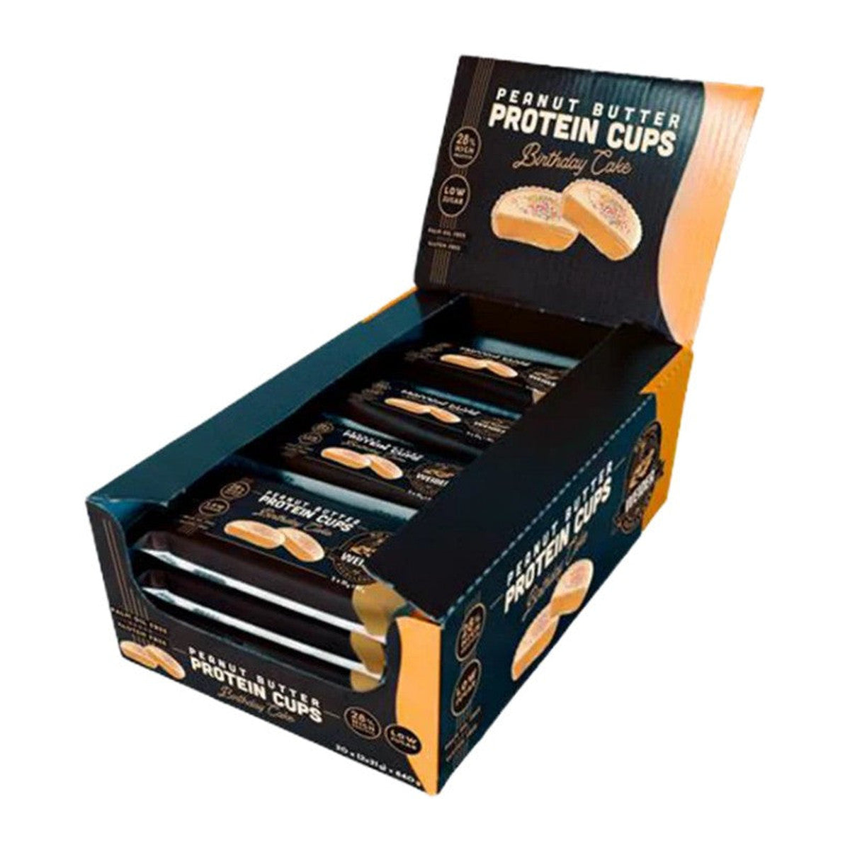Weider Protein Cups, Peanut Butter Birthday Cake - 20 x 42g