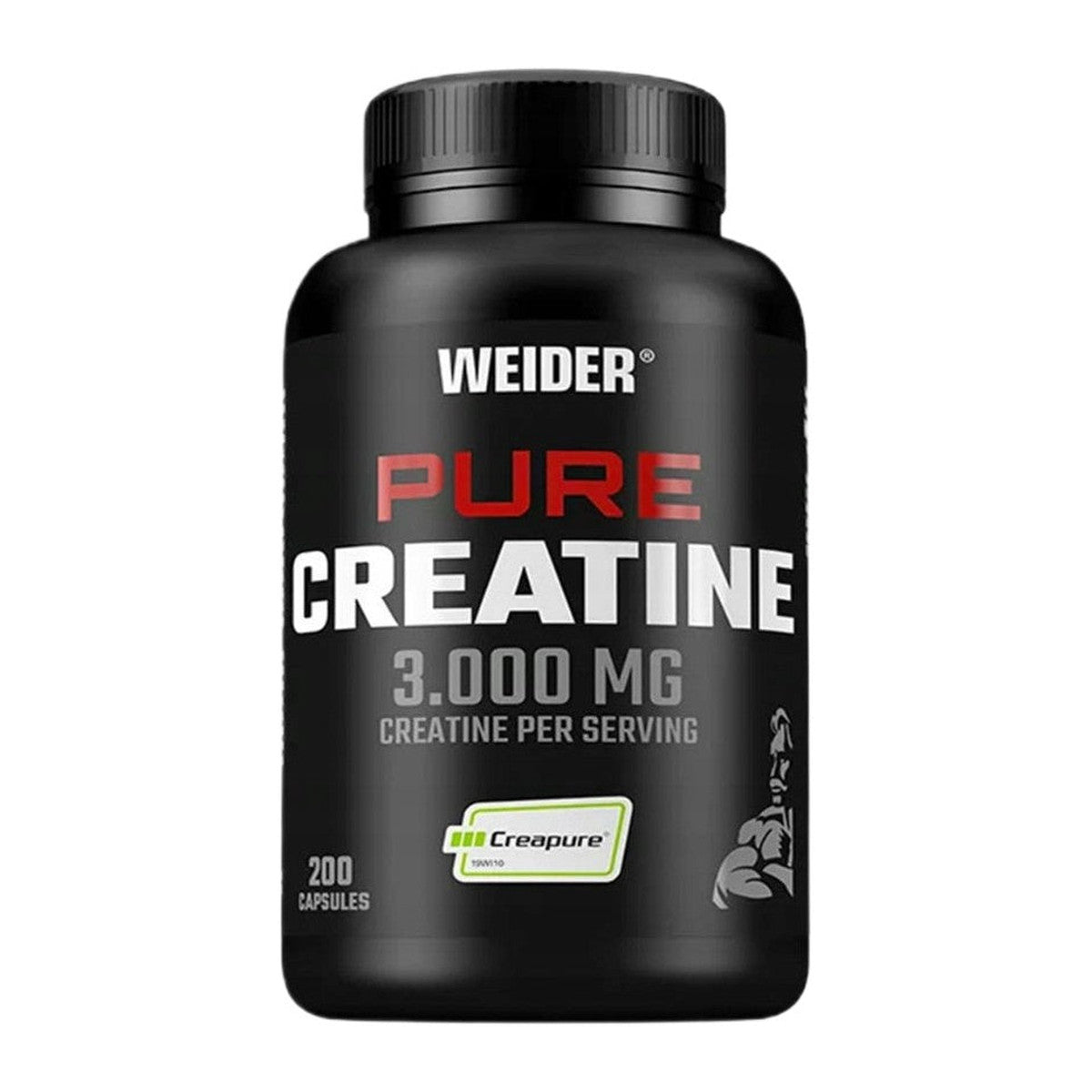 Weider Pure Creatine, 3000mg - 200 caps
