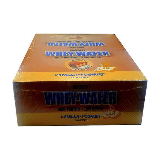 Weider Whey-Wafer, Vanilla Yoghurt - 12 x 35g