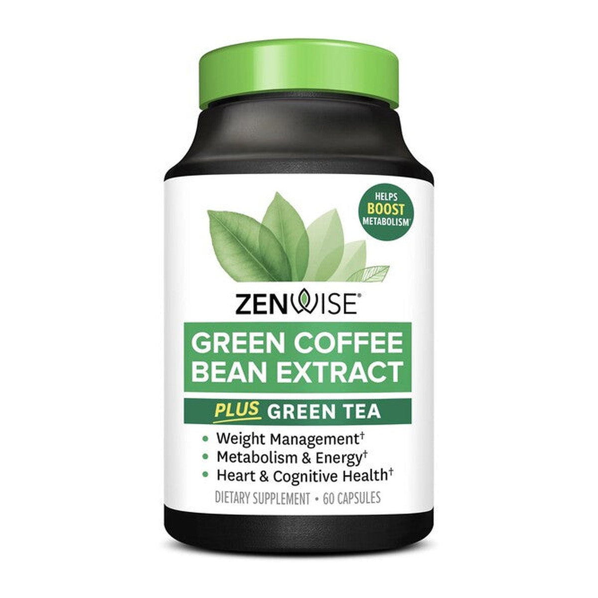 Zenwise Green Coffee Bean Extract - 60 caps